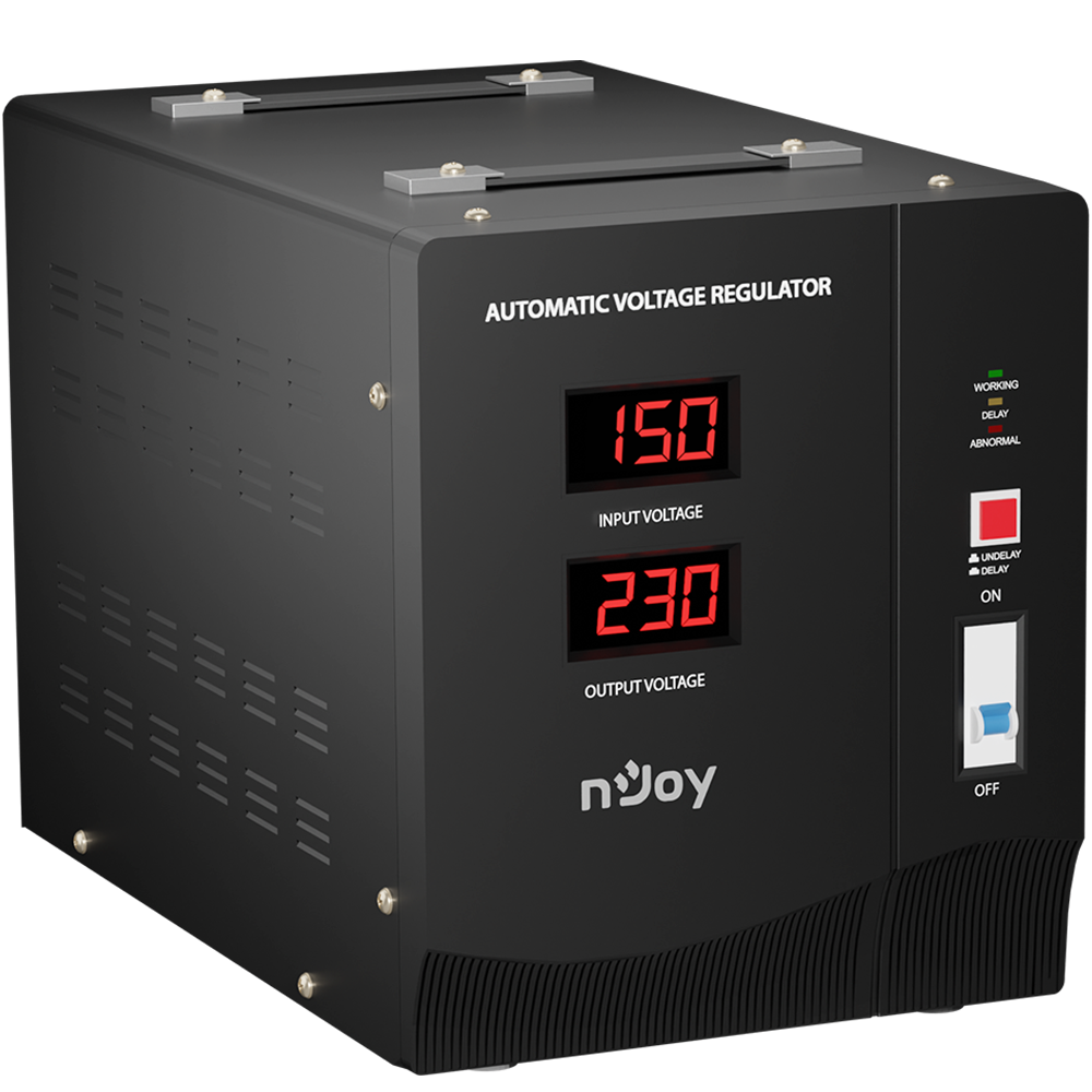 Stabilizator de tensiune nJoy Alvis 3000, 3000VA/1800W, LCD Display