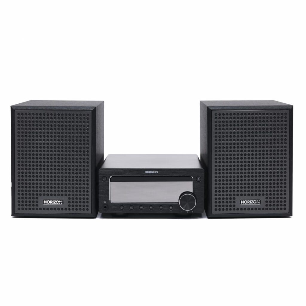 Microsistem HiFi Horizon Acustico HAV-M7700, 2.0, 50W, BT, AUX, USB, CD