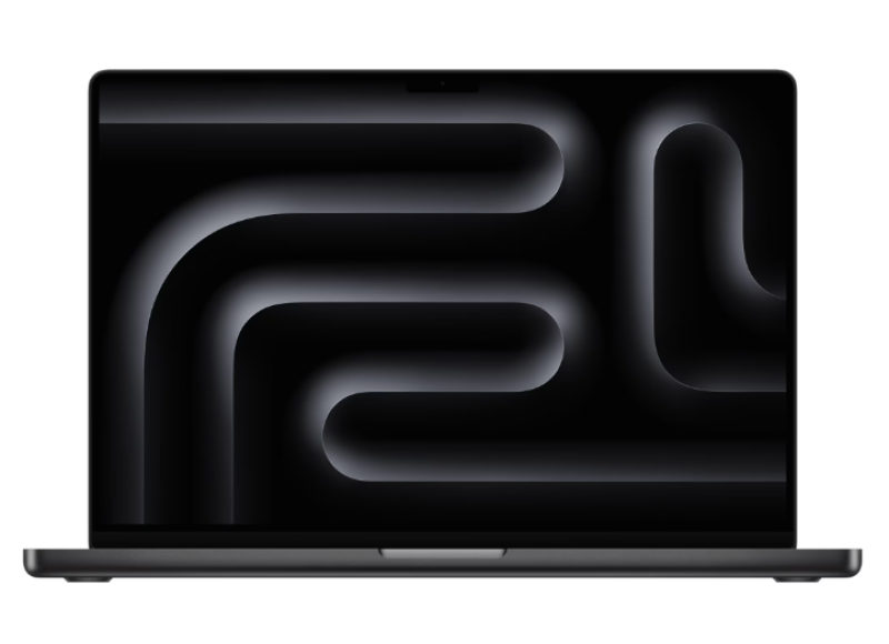 Laptop Apple MacBook Pro 16″ cu procesor Apple M4 Pro, 14 nuclee CPU si 20 nuclee GPU, 24GB RAM, 512GB, Space Black, Tastatura US, Manual RO