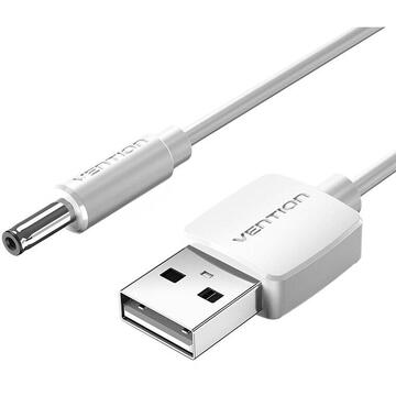Cablu USB la DC, 3.5mm, 5V, 1 metru, Vention