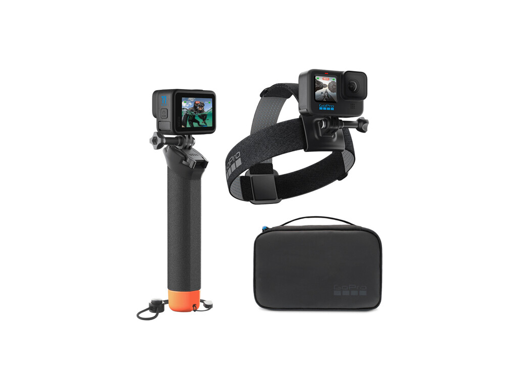 Kit Accesorii GoPro AdventureHandler, Head Strap, Clip mount, Case