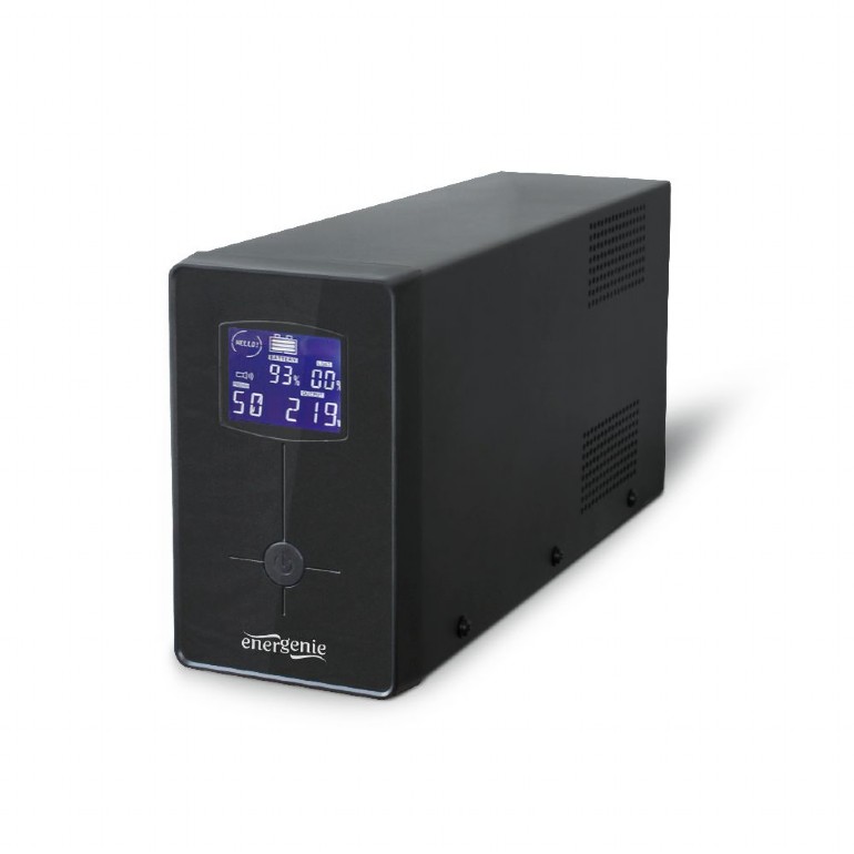 UPS GEMBIRD EG-UPS-031, Mini tower, 650VA/390W, AVR, 2 prize IEC, 1 priza Schuko