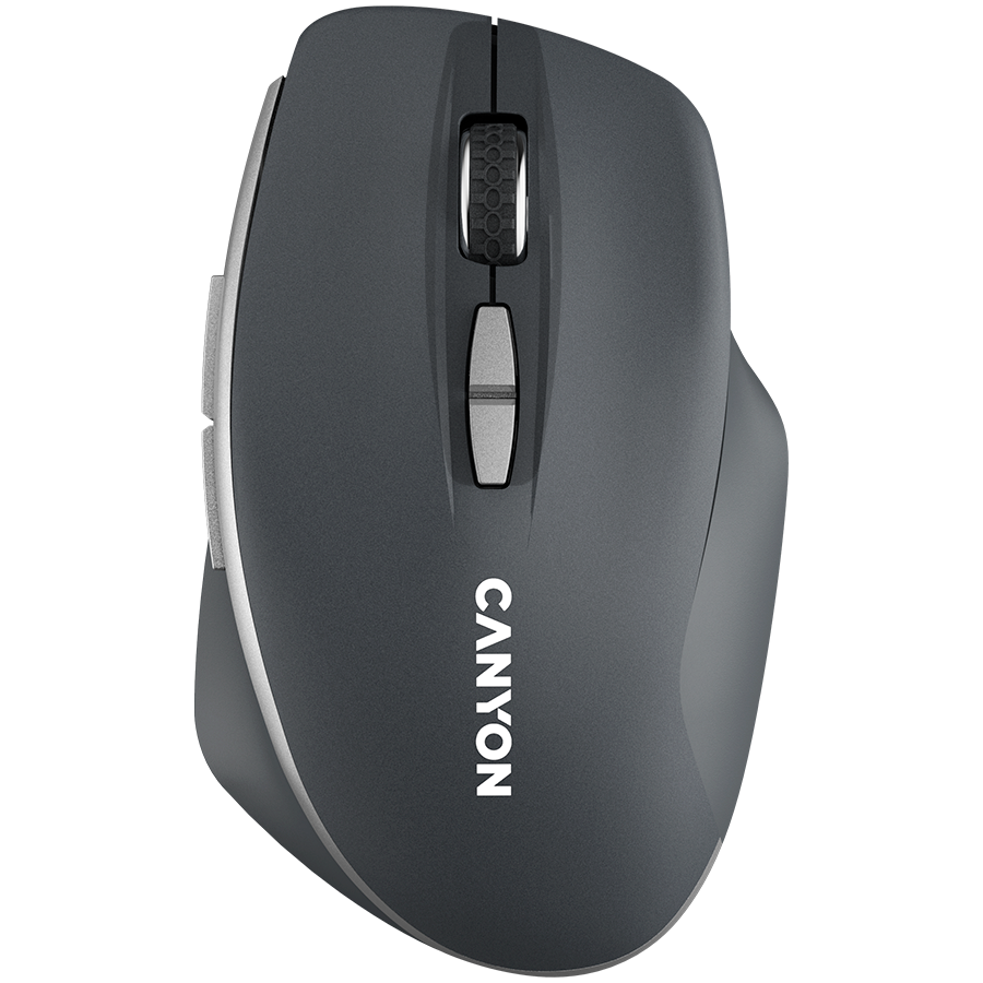 Mouse Canyon MW-21 BlueLED 7buttons Wireless Dark Grey