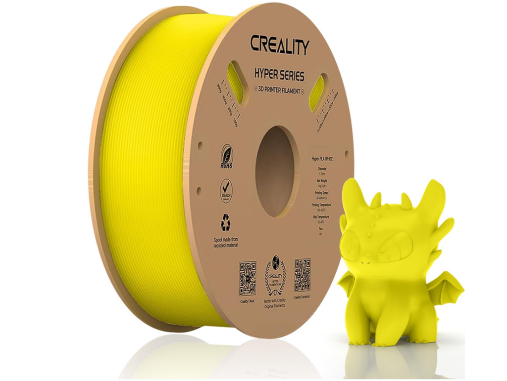 Filament 3D Creality HYPER-PLA YELLOW