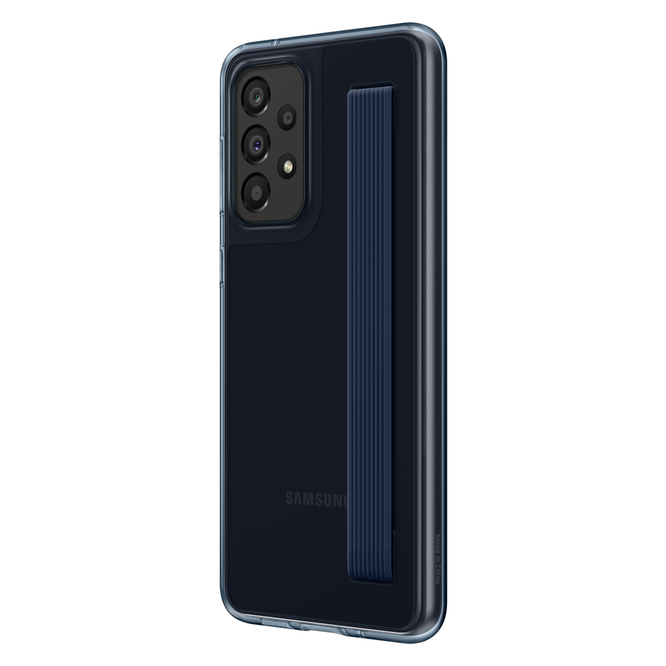 Husa de protectie Samsung Slim Strap Cover pentru Galaxy A33 5G, Black 2 Husa de protectie Samsung Slim Strap Cover pentru Galaxy A33 5G, Black - imagine 2