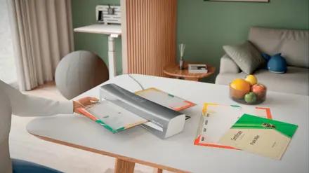 Laminator Leitz iLAM A3 Home Office, gri, "74400089" (timbru verde 11 lei) - imagine 2