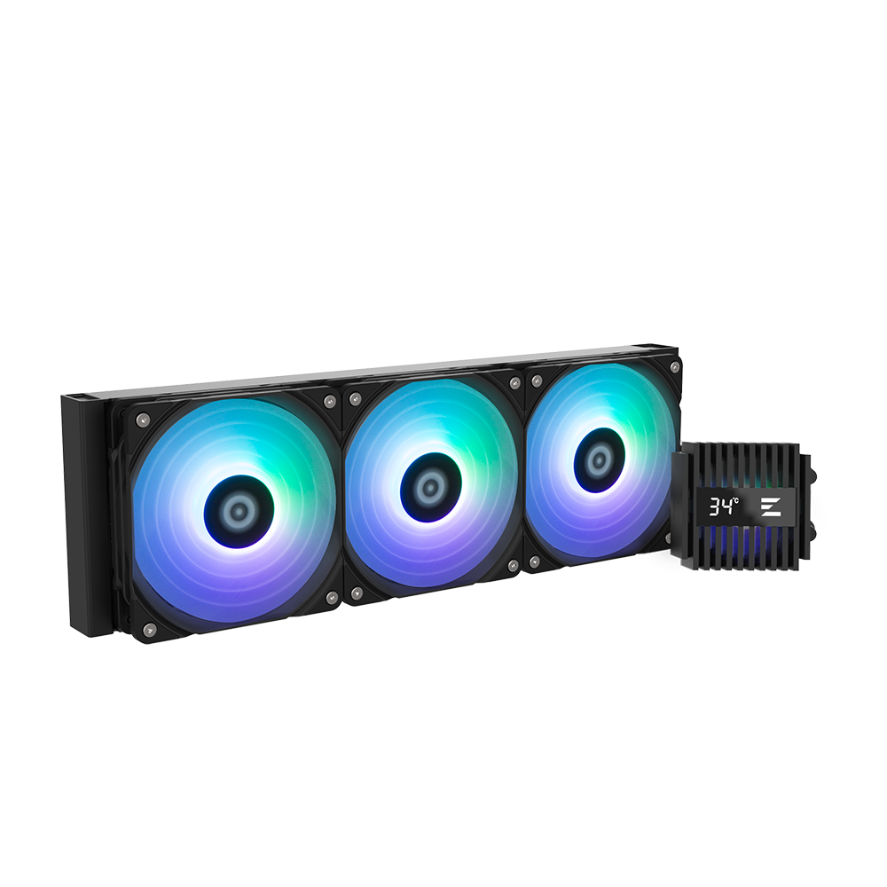 Cooler cu apa pentru procesor Zalman, RGB, AM5/AM4, Negru 2 Cooler cu apa pentru procesor Zalman, RGB, AM5/AM4, Negru - imagine 2