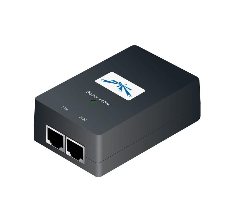 Injector PoE Ubiquiti POE-24-24W-G, 24VDC, 24W, Gigabit