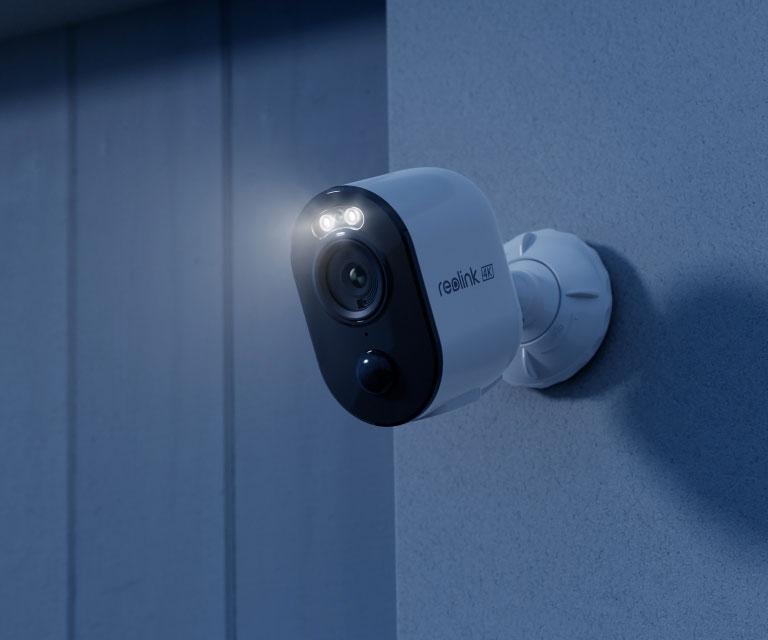 Camera de supraveghere Reolink Argus Series B350 Smart 4K 8MP Standalone Wire-Free Camera with 5/2.4GHz Dual-Band WiFi, White „BWC4K01” (timbru verde 0.8 lei)