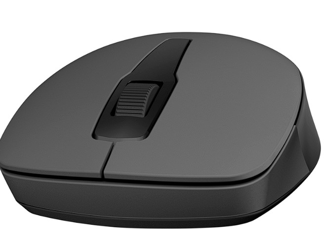 Mouse wireless HP 150, dongle USB 2,4GHz, autonomie max. 10 luni, 1600 DPI, 3 butoane, baterie AAA inclusa, negru