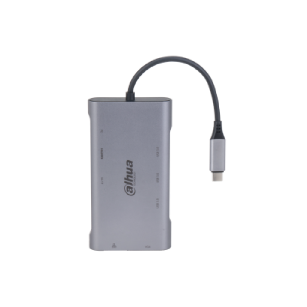 Statie de andocare, DAHUA DH-TC39, 9 IN 1, USB-C la HDMI, USB, VGA, TF