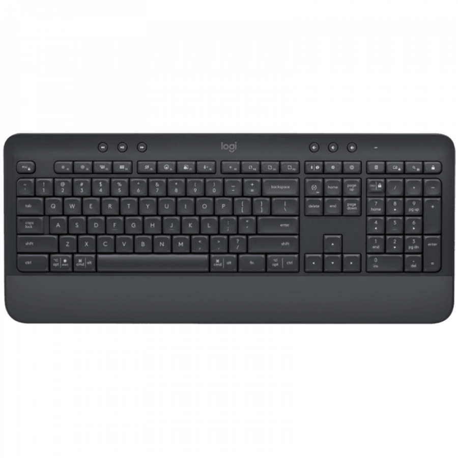 Tastatura wireless Logitech Signature K650, layout US INT’L, Graphite