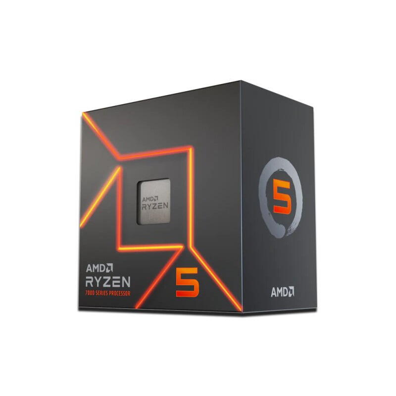 Procesor AMD Ryzen™ 5 7600, 38MB, 3.8/5.1GHz Boost, Socket AM5, Radeon Graphics