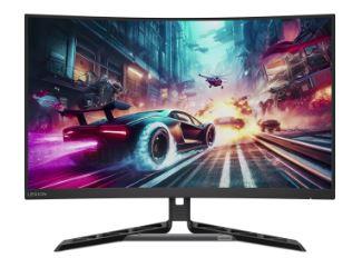 Monitor Gaming Curbat LED VA Lenovo Legion R32qc-30, 31.5″ QHD (2560×1440), 180Hz, 0.5 ms (MPRT), AMD FreeSync™, Anti-glare, 1500R, Eyesafe, Boxe 3W x2, 2x HDMI, Display Port, Pivot, negru