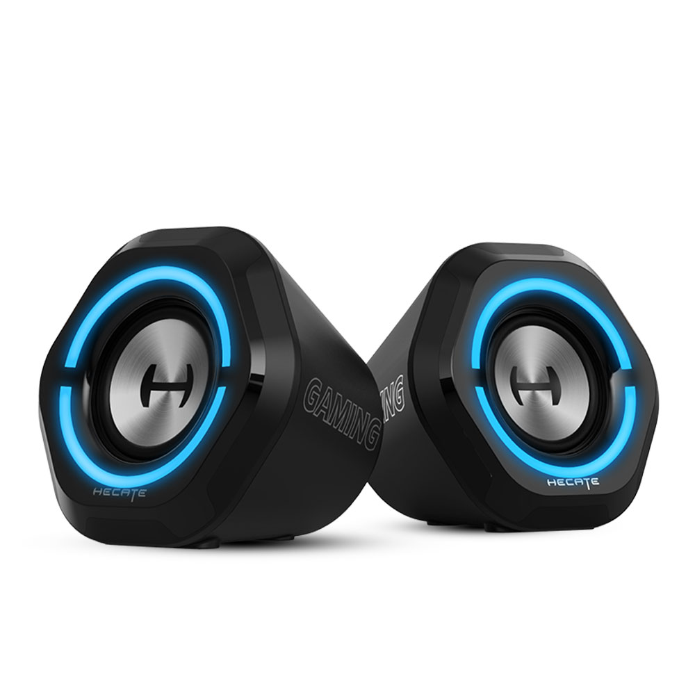 Boxe gaming Edifier G1000, 2.0, 5W, Bluetooth, iluminare RGB, USB power, Negru