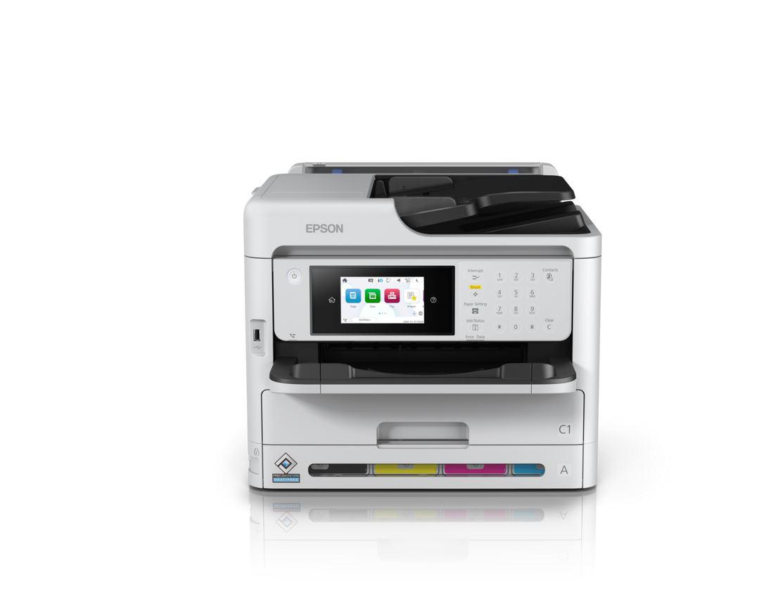 Imprimanta inkjet color Epson WF-C5890DWF, 25ppm mono/color, Duplex, Retea, Wireless, Fax USB, A4 5 Imprimanta inkjet color Epson WF-C5890DWF, 25ppm mono/color, Duplex, Retea, Wireless, Fax USB, A4 - imagine 5