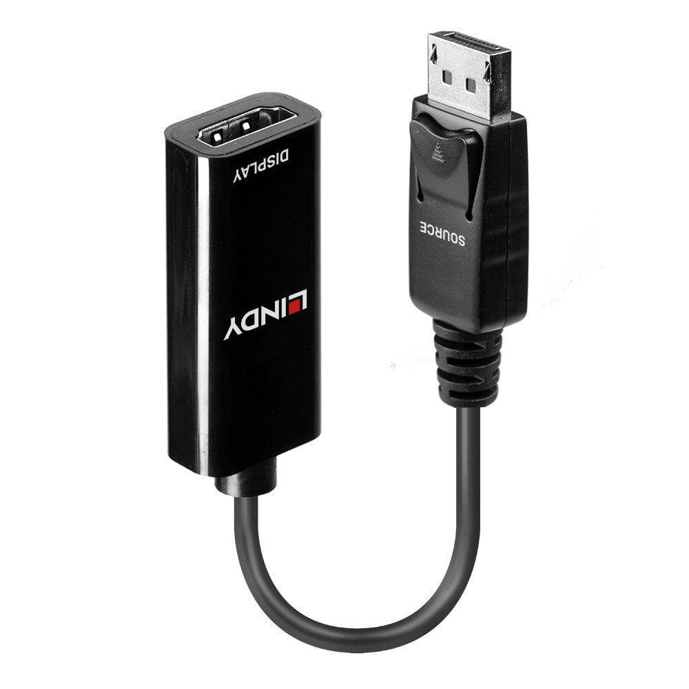 Adaptor Lindy LY-41718 DisplayPort 1.2 to HDMI 1.4 negru 4 Adaptor Lindy LY-41718 DisplayPort 1.2 to HDMI 1.4 negru - imagine 4