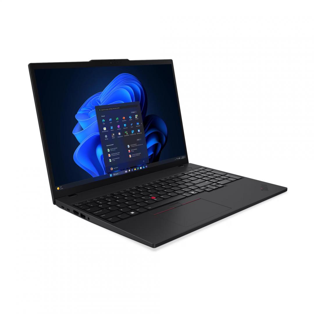 Laptop Lenovo ThinkPad T16 Gen 4 (Intel) cu procesor Intel® Core Ultra 7 255U pana la 5.20 GHz, 16" WUXGA IPS, 64GB RAM, 1TB SSD, Intel® Graphics, Windows® 11 Pro 3 Laptop Lenovo ThinkPad T16 Gen 4 (Intel) cu procesor Intel® Core Ultra 7 255U pana la 5.20 GHz, 16" WUXGA IPS, 64GB RAM, 1TB SSD, Intel® Graphics, Windows® 11 Pro - imagine 3