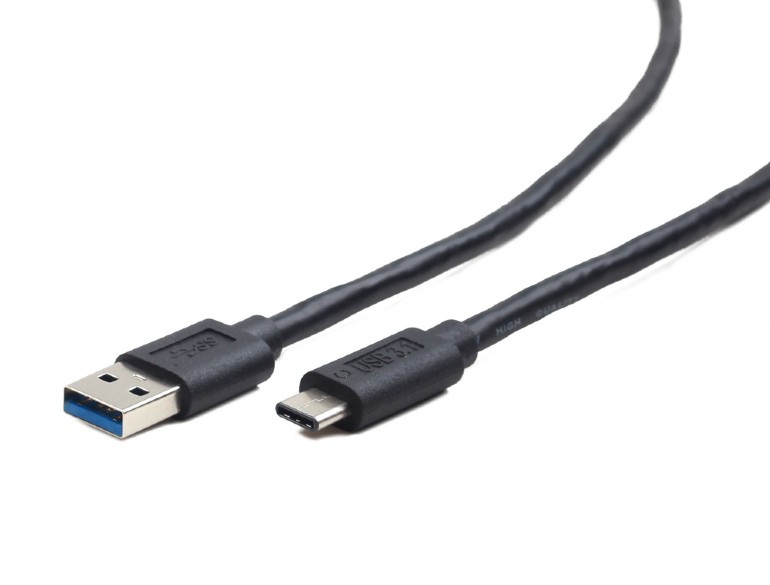 Cablu alimentare si date Gembird, USB 3.0 (T) la USB 3.1 Type-C (T), 36W, 3m, Negru, CCP-USB3-AMCM-10