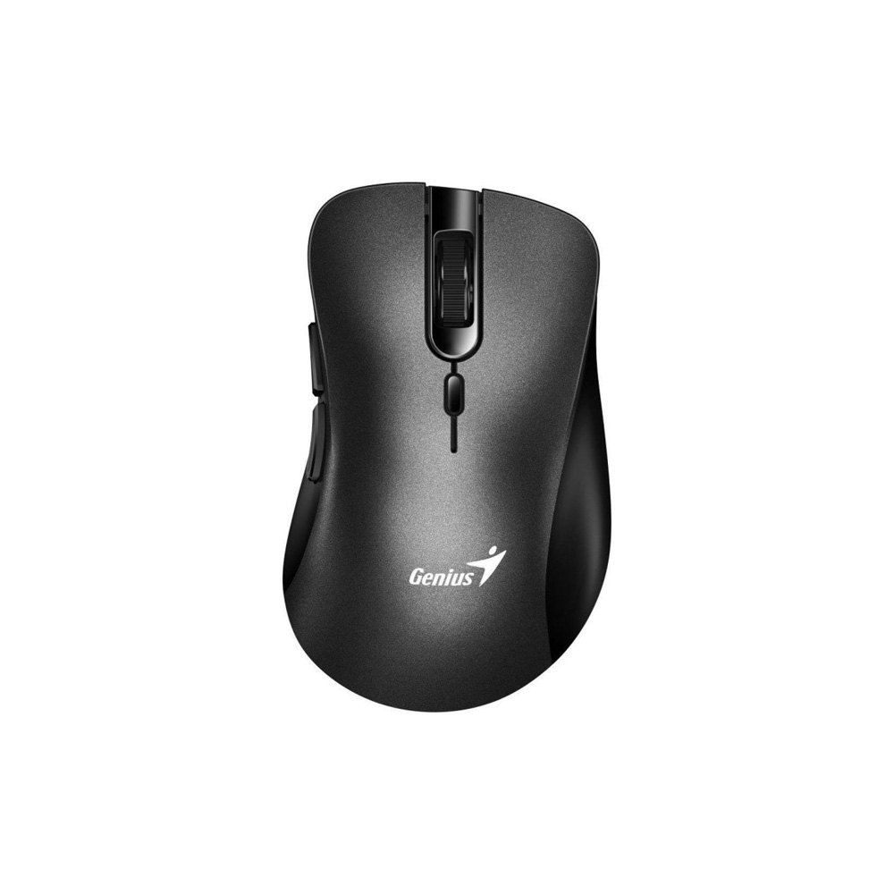Mouse Genius, Ergo „8100S”, PC sau NB, wireless, 2.4GHz, optic, 1600 dpi, butoane/scroll 6/1, negru