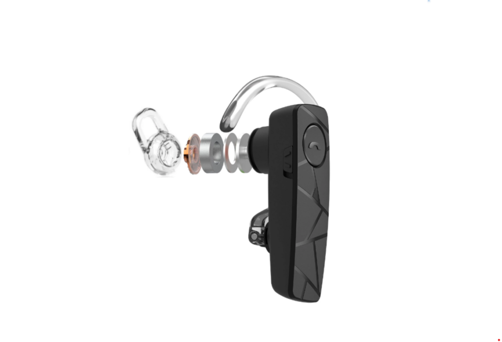 Casca Bluetooth Tellur Vox 55, pana la 8.5 ore timp de vorbire, conectare simultana la 2 dispozitive, compatibila IOS/Android, microfon omnidirectional cu functie de reducere a zgomotului, Negru