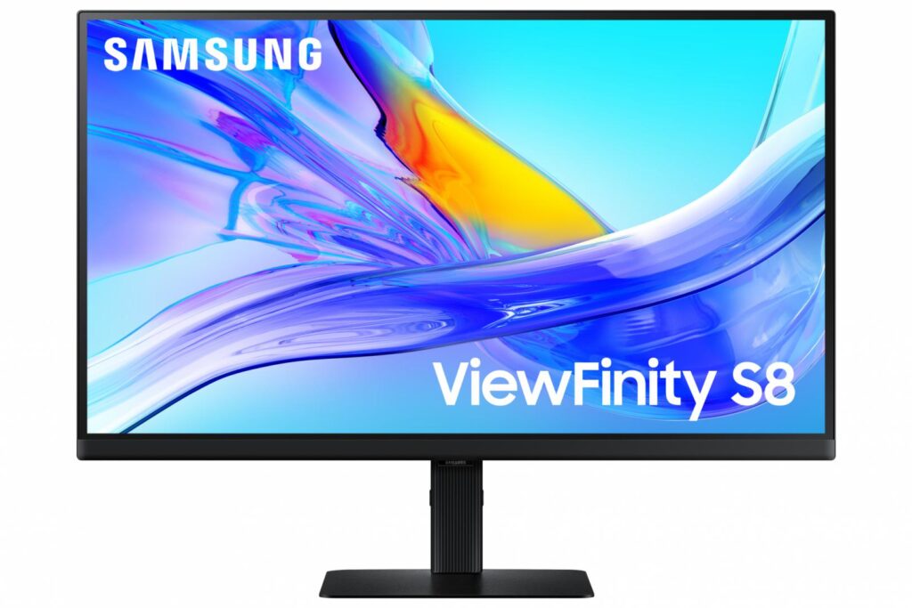 Monitor LED Samsung ViewFinity S8 S80UD LS27D800UAUXEN 27 inch UHD IPS 5 ms 60 Hz USB-C HDR