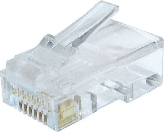 MUFE RJ Gembird, 45 (50 buc), solid CAT6 LAN cable