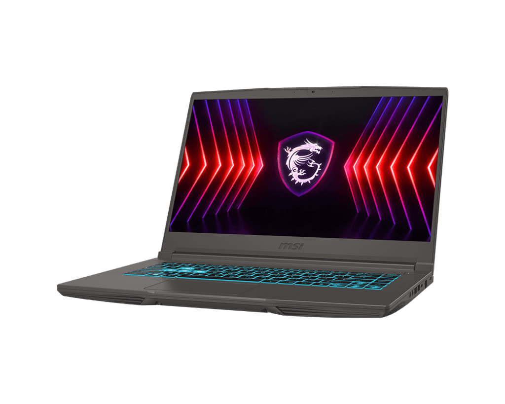 Laptop Gaming MSI Thin 15 B12UCX cu procesor Intel® Core™ i5-12450H pana la 4.4GHz, 15.6 IPS, Full HD, 144Hz, 16GB DDR4 RAM, 512GB SSD, NVIDIA® GeForce RTX™ 2050 4GB GDDR6, No OS, Gray Cosmos