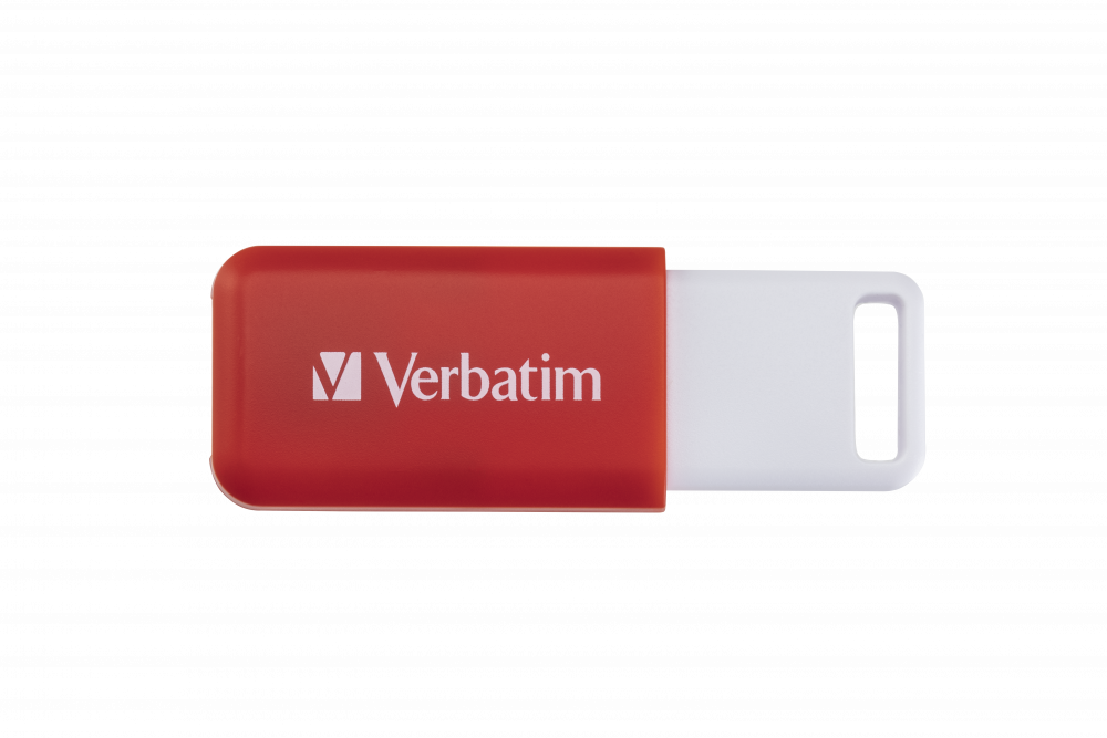 Memorie USB Verbatim Databar 16GB USB 2.0, Rosu