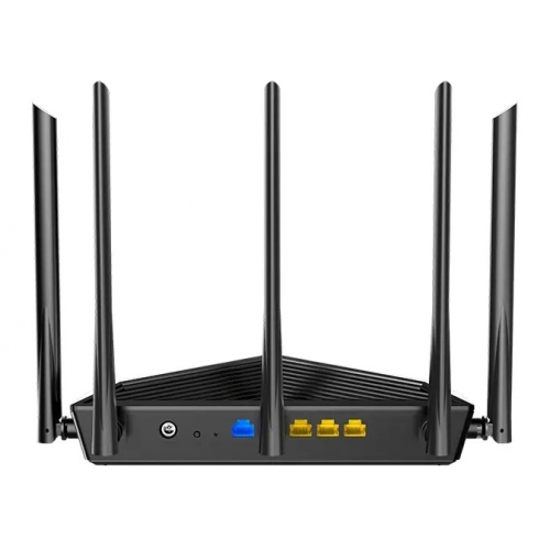 Router, Tenda, Gigabit Wi-Fi 6E, 1xWAN, 3xLAN, 861/2402/2402Mbit, 5700 MB/s, Negru 2 Router, Tenda, Gigabit Wi-Fi 6E, 1xWAN, 3xLAN, 861/2402/2402Mbit, 5700 MB/s, Negru - imagine 2