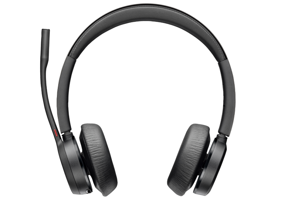 Casti Wireless Poly Voyager 4320, Over the ear, Bluetooth, Negru