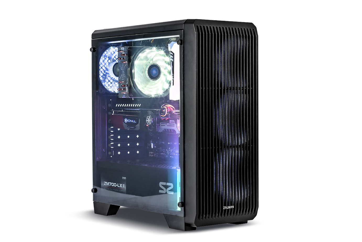 Carcasa Zalman S2, Middle Tower, fara sursa, ATX, negru 1 Carcasa Zalman S2, Middle Tower, fara sursa, ATX, negru