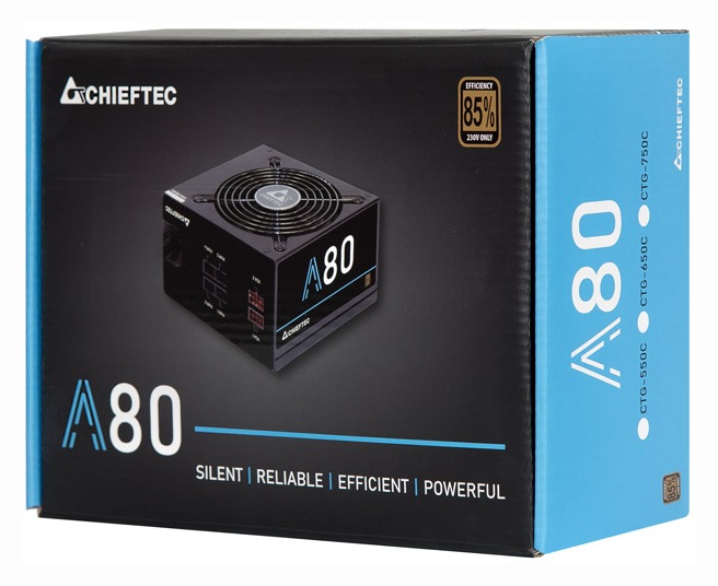 Sursa Chieftec A-80 CTG-750C, 750W, PFC Activ 2 Sursa Chieftec A-80 CTG-750C, 750W, PFC Activ - imagine 2