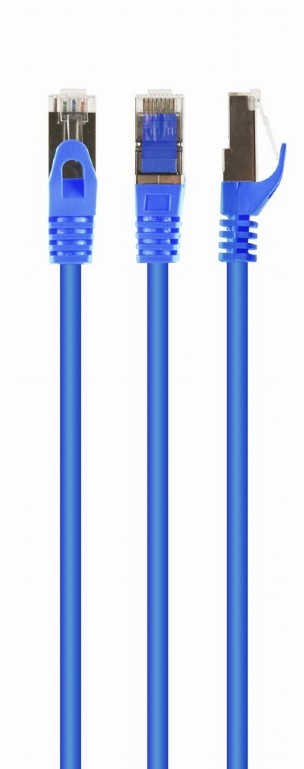 Cablu retea Gembird PP6A-LSZHCU-B-3M, RJ45, Cat.6A, SFTP, LSZH, 3m Albastru