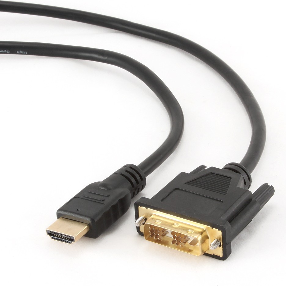 GEMBIRD CC-HDMI-DVI-10 Gembird HDMI to D 2 GEMBIRD CC-HDMI-DVI-10 Gembird HDMI to D - imagine 2