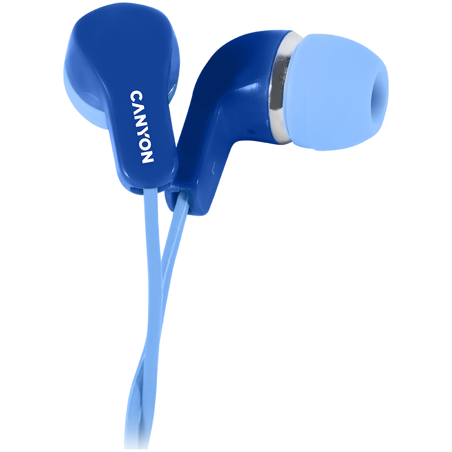 Casti audio In-Ear Canyon EPM-2, Microfon, Albastru