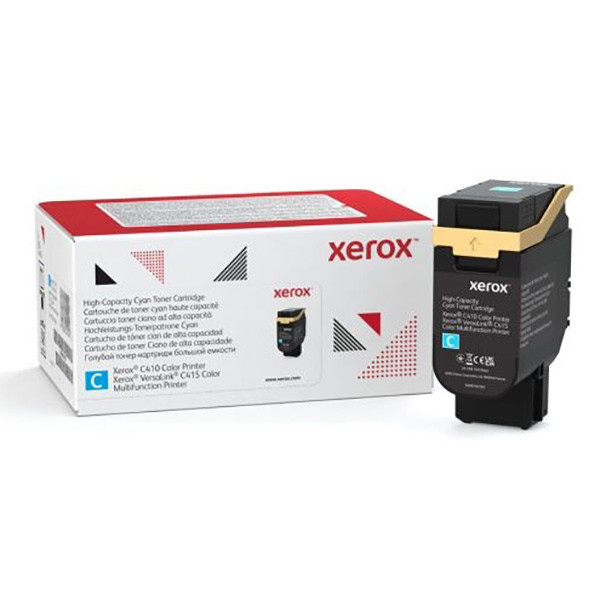Toner capacitate mare cyan pentru Xerox VersaLink C410, C415