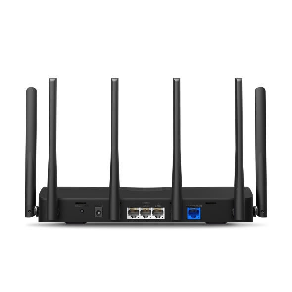 Router Wireless Mercusys MR47BE, BE9300, Tri-Band, Wi-Fi 7, MLO , 4 porturi 2.5Gbps , compatibil EasyMesh