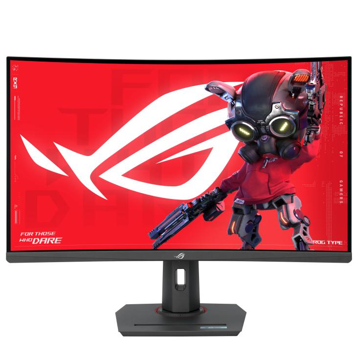 ASUS ROG Strix XG32WCMS USB Type-C Gaming Monitor – 32-inch (31.5 viewable) 2560×1440, Curved, 280Hz (Above 144Hz), 1ms (GTG), Fast VA, Extreme Low Motion Blur Sync, USB Type-C, DisplayWidget Center, tripod socket, HDR