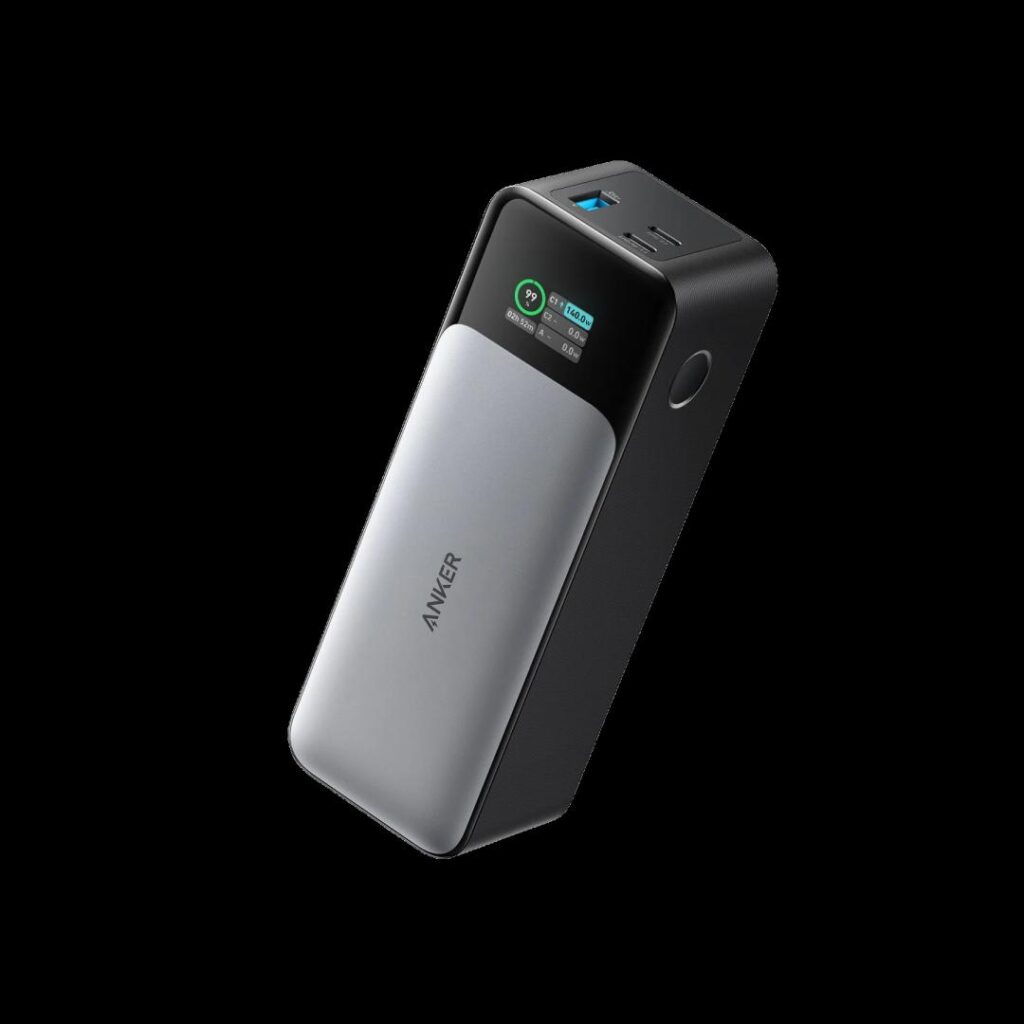 Baterie Externa 24.000mAh, 140W, 2x USB-C, USB-A, GaN Prime – Anker – Black