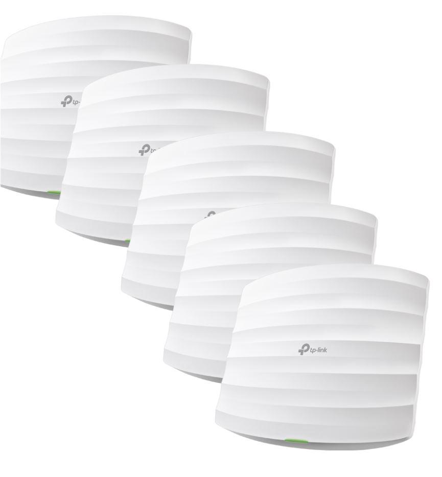 Set Access point TP-LINK EAP245 Dual-Band, White, 5buc 1 Set Access point TP-LINK EAP245 Dual-Band, White, 5buc