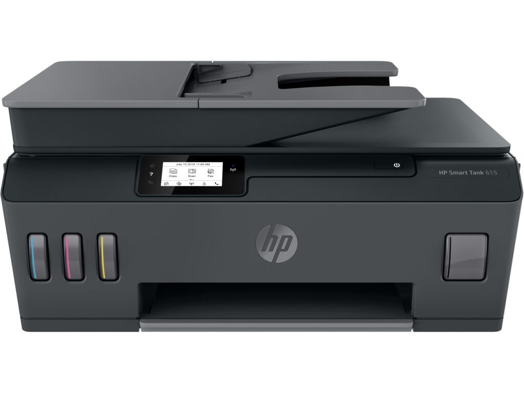 Multifunctional inkjet color CISS HP Smart Tank 615, Inkjet, color, Wireless, ADF, A4, 18.000 de pagini alb-negru sau 8.000 de pagini color