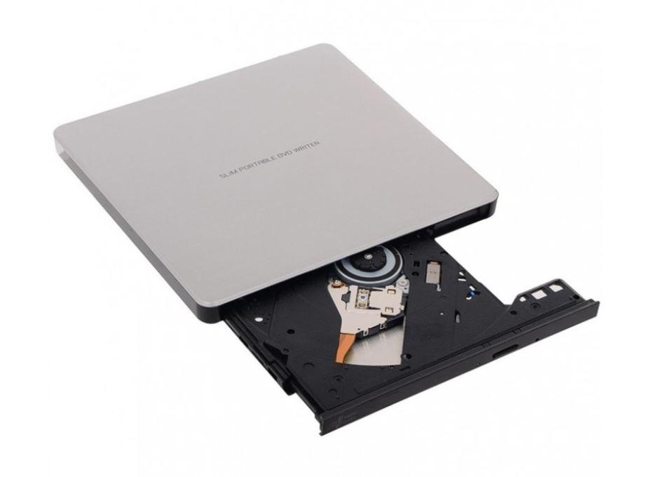 Scriitor DVD H.L Data Storage Ultra Slim, USB 2.0, Silver, Desktop/Notebook