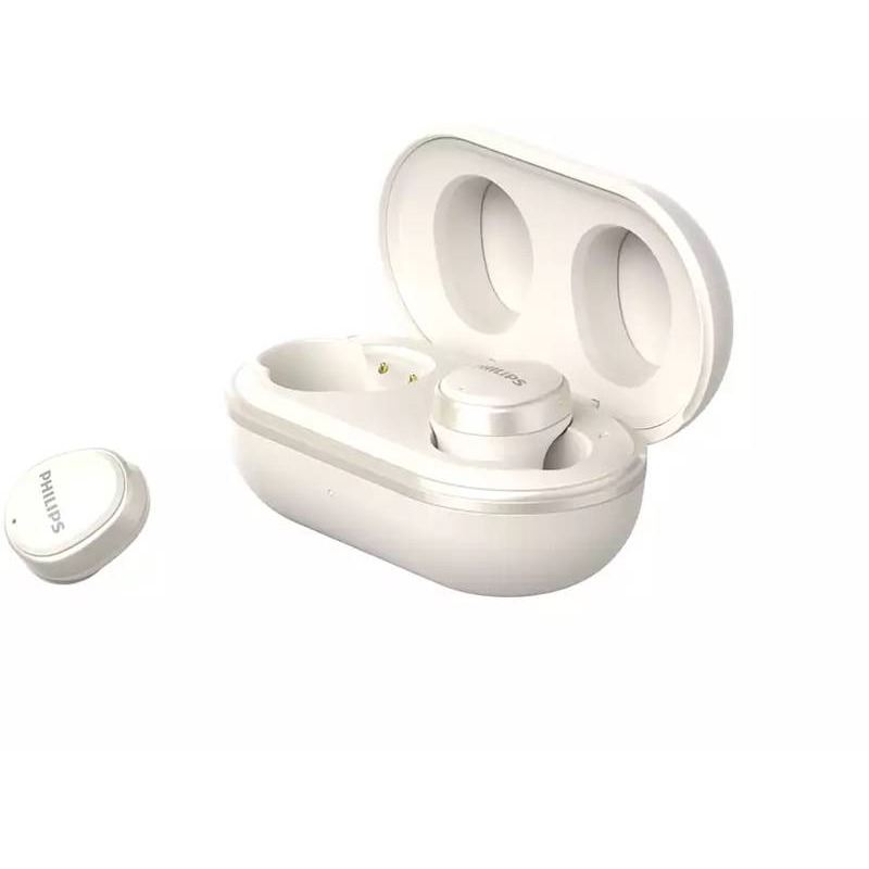 Casti True Wireless Philips TAT4556WT/00, Bluetooth, Waterproof, ANC, Alb 2 Casti True Wireless Philips TAT4556WT/00, Bluetooth, Waterproof, ANC, Alb - imagine 2