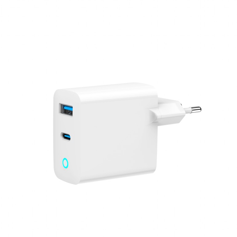 GEMBIRD 2-port 30W GaN USB fast charger
