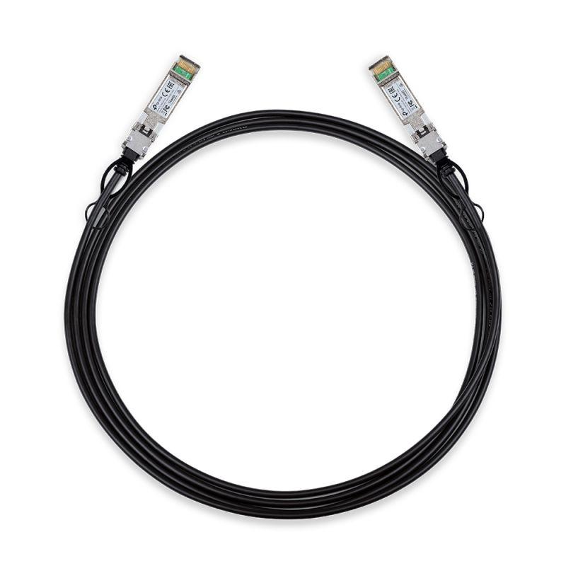 Cablu TP-Link TL-SM5220-3M Direct Attach, 10G SFP+ la ambele capete, 3 metri