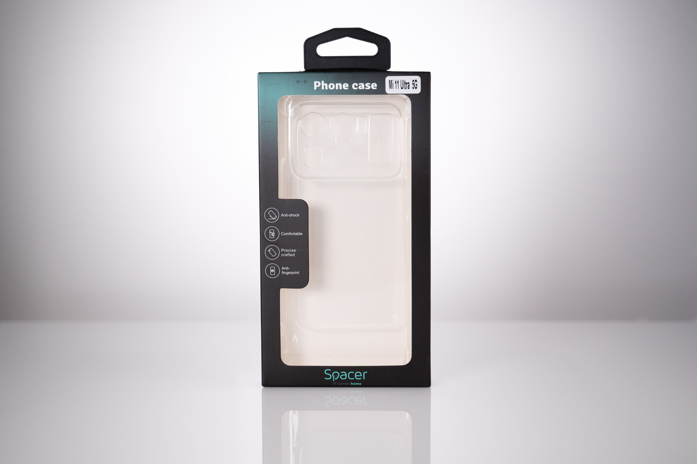 Husa de protectie Spacer pentru Xiaomi Mi 11 Ultra 5G, material flexibil TPU, Transparenta 4 Husa de protectie Spacer pentru Xiaomi Mi 11 Ultra 5G, material flexibil TPU, Transparenta - imagine 4