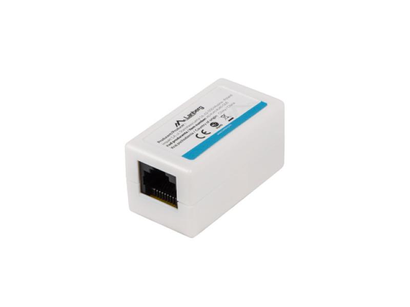 Conector de retea, Lanberg, Rj45 Cat.5E, Alb