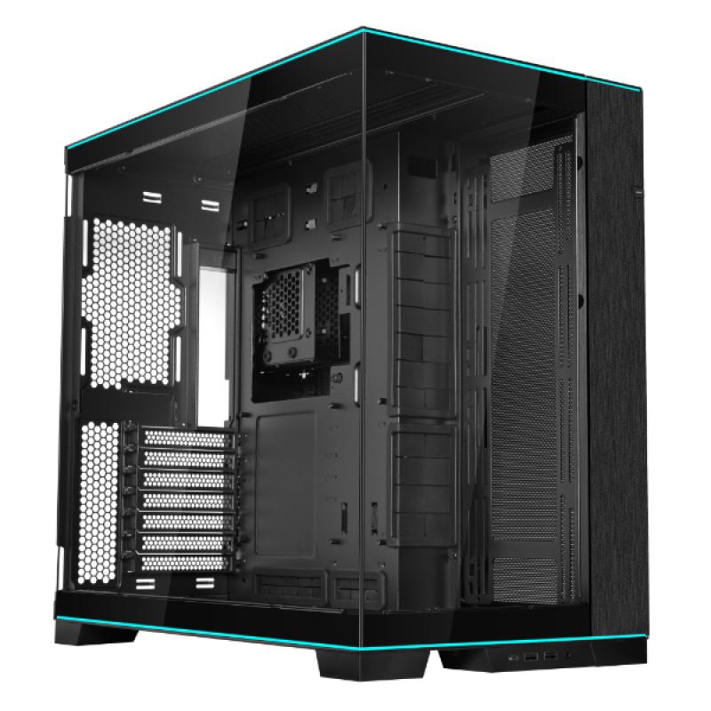 Carcasa Lian Li O11D EVO RGB Mid-Tower, Tempered Glass, Negru