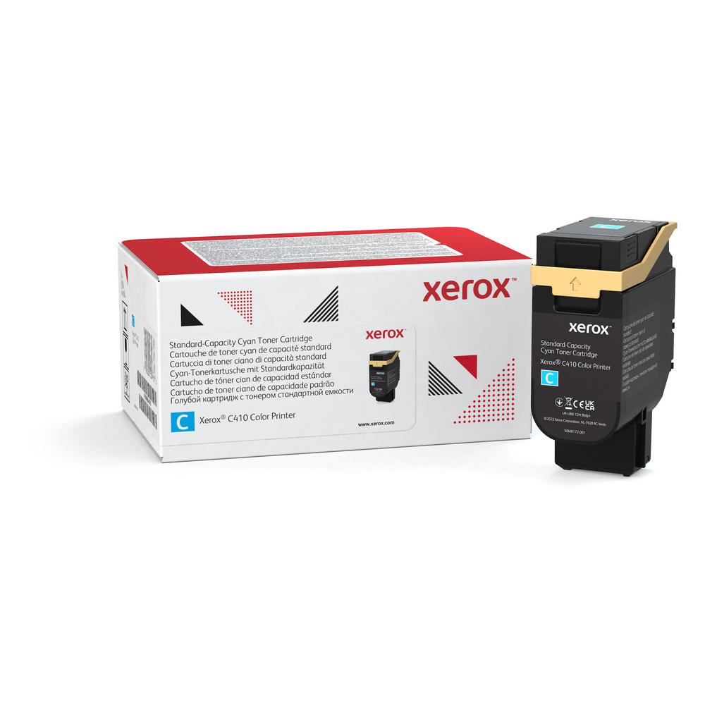 Toner laser Xerox, C415, Cyan, 2000 pagini, compatibil VersaLink C410/C415